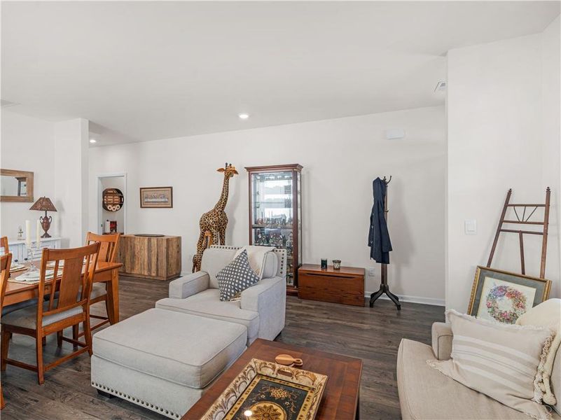 Furnished interior view inside a new home in Bridle Creek, Locust Grove (Image 19).
