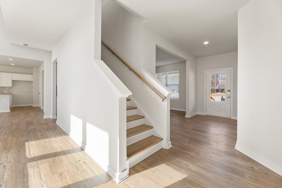 Spacious, unfurnished interior of a new home in The Estates at Gainesville Township, Gainesville (Image 10).