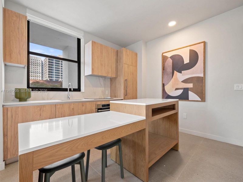 Furnished interior view inside a new home in , Miami (Image 7). Furnished interior view inside a new home in , Miami (Image 7).