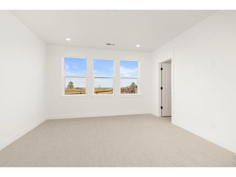 Spacious, unfurnished interior of a new home in RainDance, Windsor (Image 33).