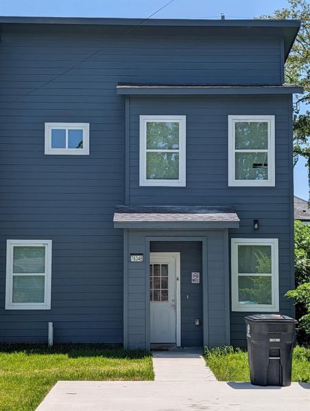 Front exterior of a new home in , Houston, TX, highlighting curb appeal (Image 2). Front exterior of a new home in , Houston, TX, highlighting curb appeal (Image 2).