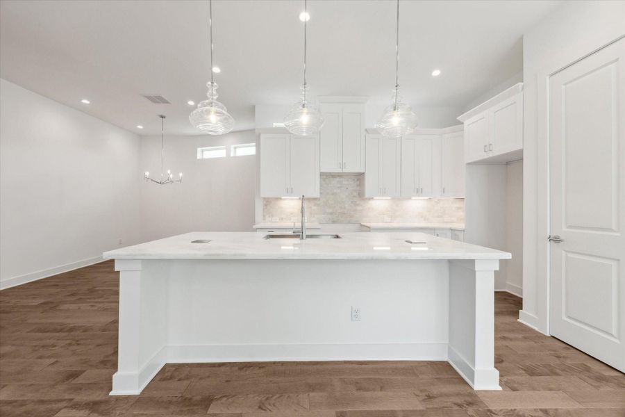 Gorgeous Marble Island * Bar Seating. Gorgeous Marble Island * Bar Seating.