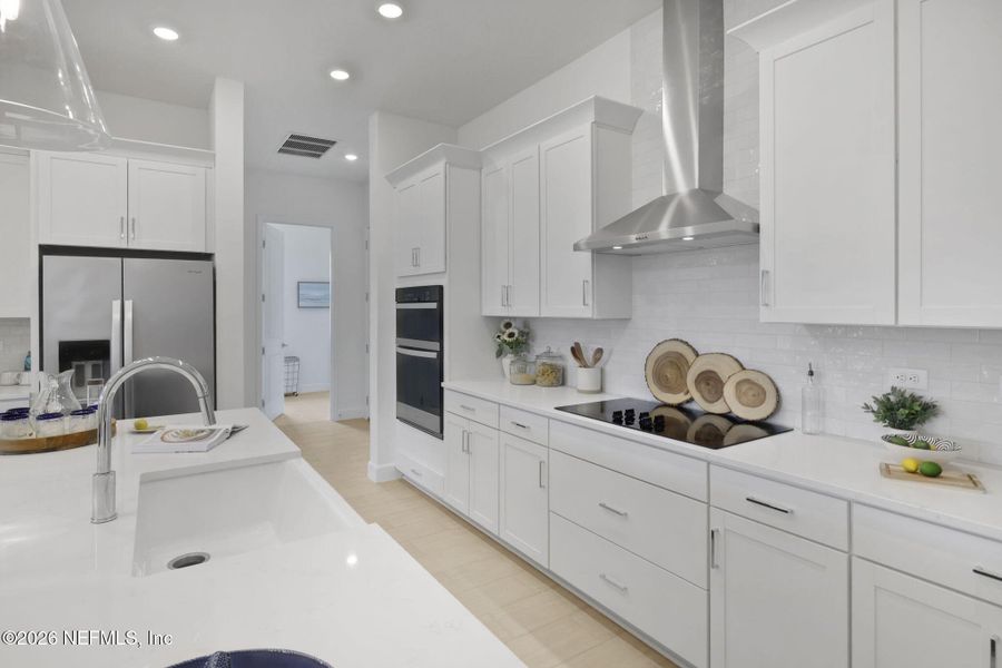 Furnished interior view inside a new home in , Flagler Beach (Image 58).