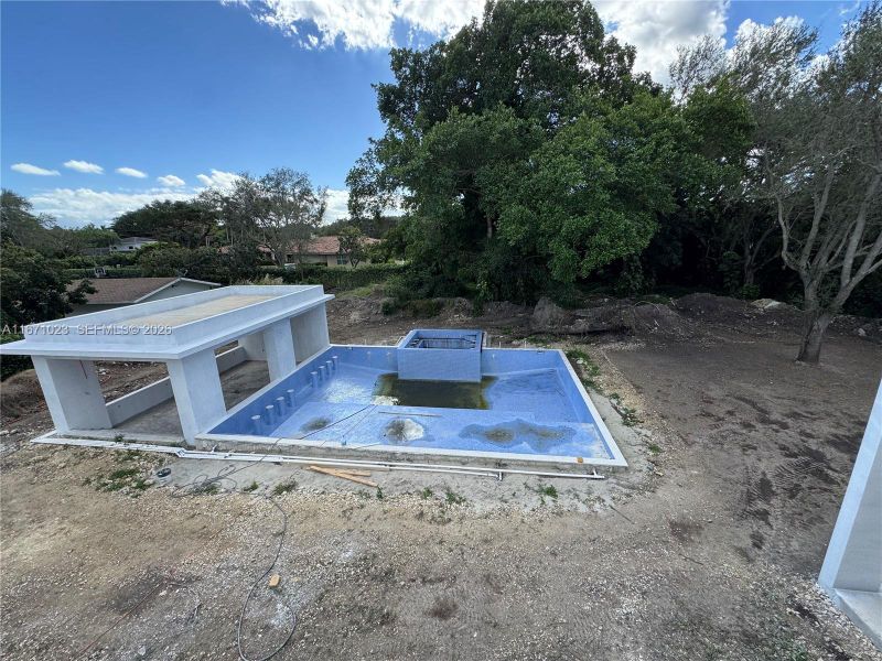 In-progress construction of a new home in , Pinecrest, FL (Image 65). In-progress construction of a new home in , Pinecrest, FL (Image 65).