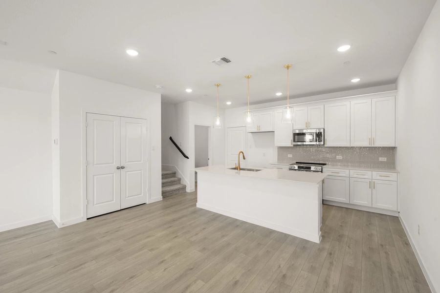 Kitchen featuring the Serene Collection