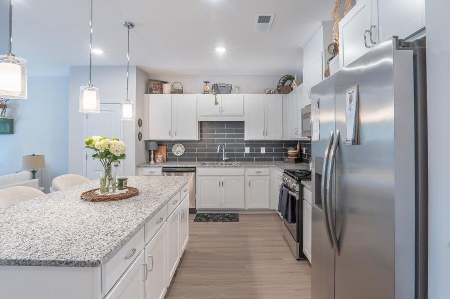 Furnished interior view inside a new home in Ellison Square, Sugar Hill (Image 8).