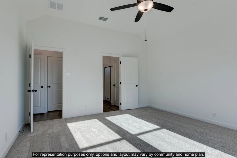 Spacious, unfurnished interior of a new home in The Wilder, Adkins (Image 13).