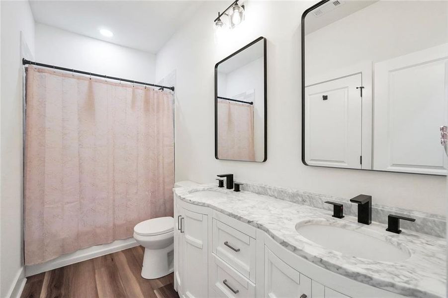 Furnished interior view inside a new home in , Winston (Image 14).