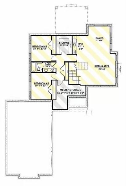 2D floor plan layout of this home in , Cumming, GA (Image 8). 2D floor plan layout of this home in , Cumming, GA (Image 8).