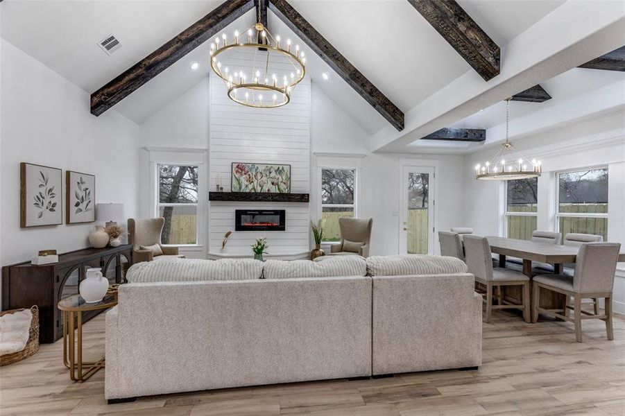 Furnished interior view inside a new home in , Lake Worth (Image 17).