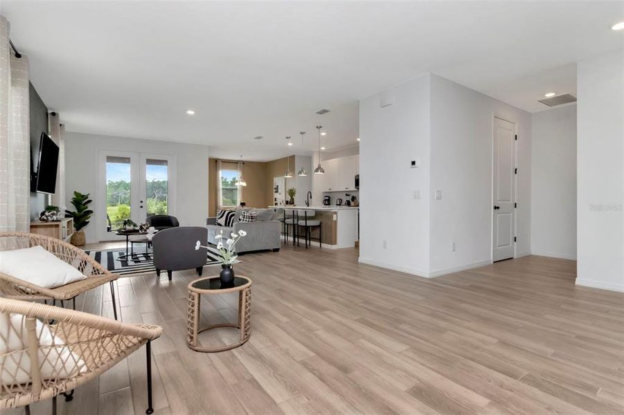 Furnished interior view inside a new home in , Davenport (Image 28).