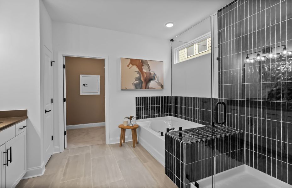 Furnished interior view inside a new home in Del Webb Southern Harmony, Murfreesboro (Image 7).