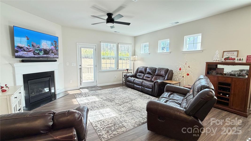 Furnished interior view inside a new home in Falls Cove at Lake Norman: Falls Cove at Lake Norman - Phase 3 & 4, Troutman (Image 8). Furnished interior view inside a new home in Falls Cove at Lake Norman: Falls Cove at Lake Norman - Phase 3 & 4, Troutman (Image 8).