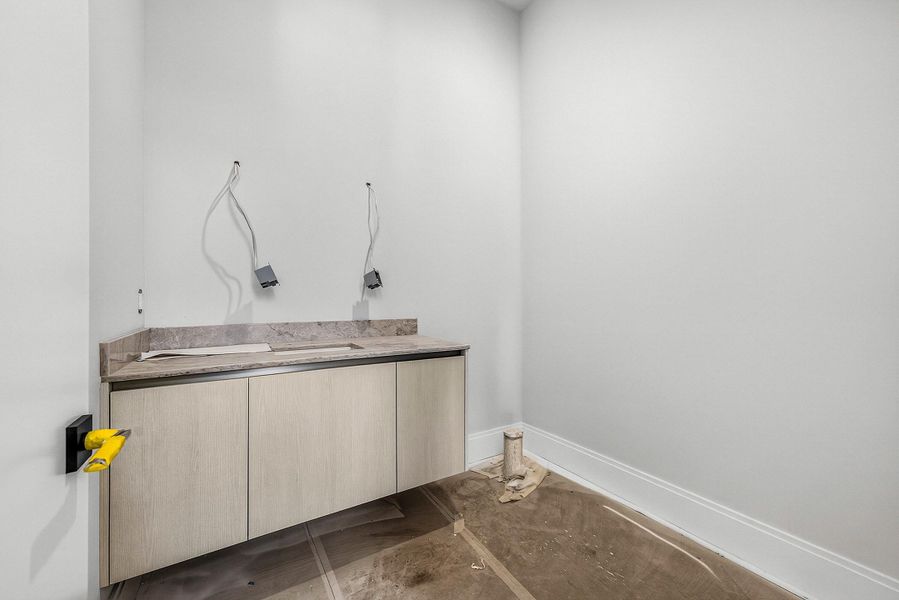 Powder room Powder room