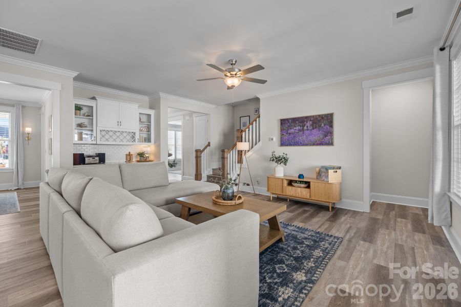 Furnished interior view inside a new home in Riverwalk, Rock Hill (Image 17).