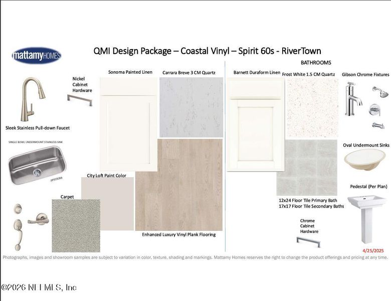 Sample of building materials used in homes in RiverTown, St. Johns (Image 3).