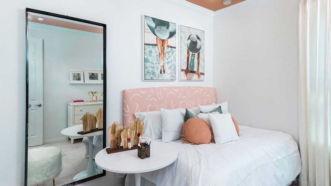 Representative furnished interior of a home built from the Saint Thomas by Taylor Morrison in Central Park, Port St. Lucie (Image 25).