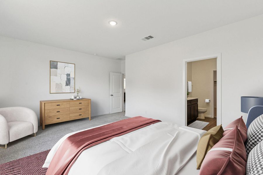 Furnished interior view inside a new home in River Ranch, Dayton (Image 5).