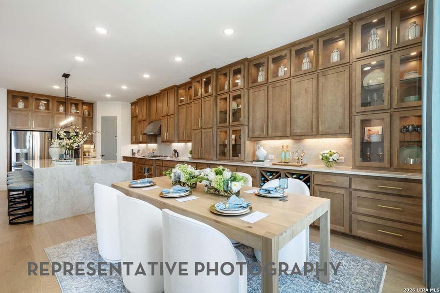 Furnished interior view inside a new home in Briggs Ranch, San Antonio (Image 10). Furnished interior view inside a new home in Briggs Ranch, San Antonio (Image 10).