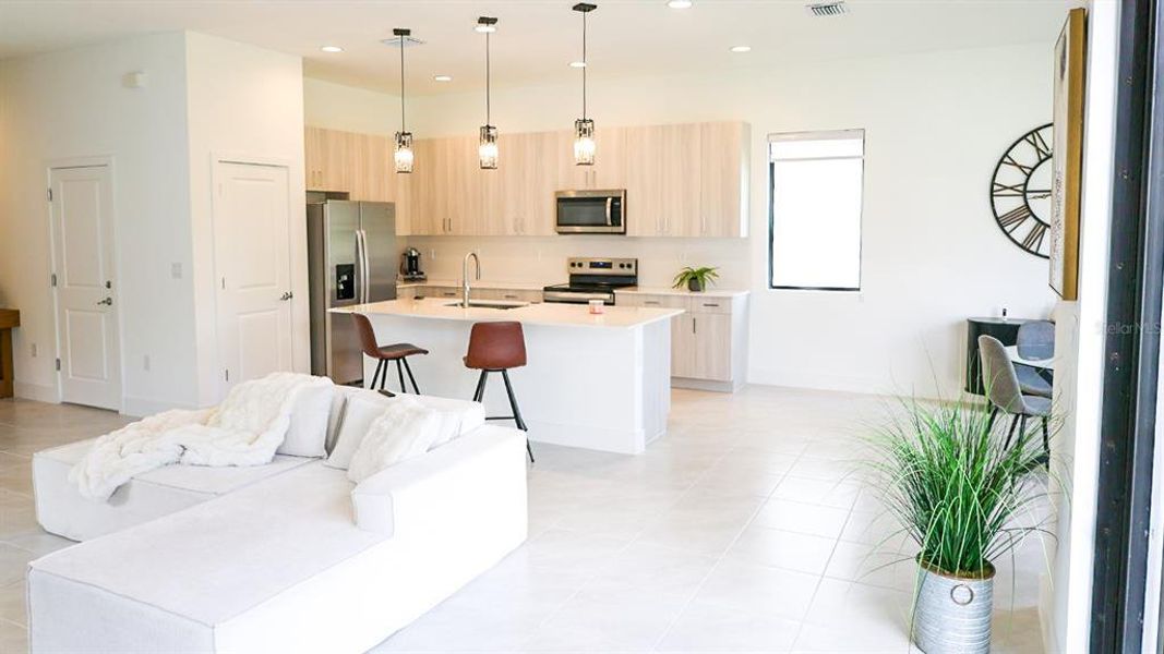 Furnished interior view inside a new home in , Ave Maria (Image 19). Furnished interior view inside a new home in , Ave Maria (Image 19).