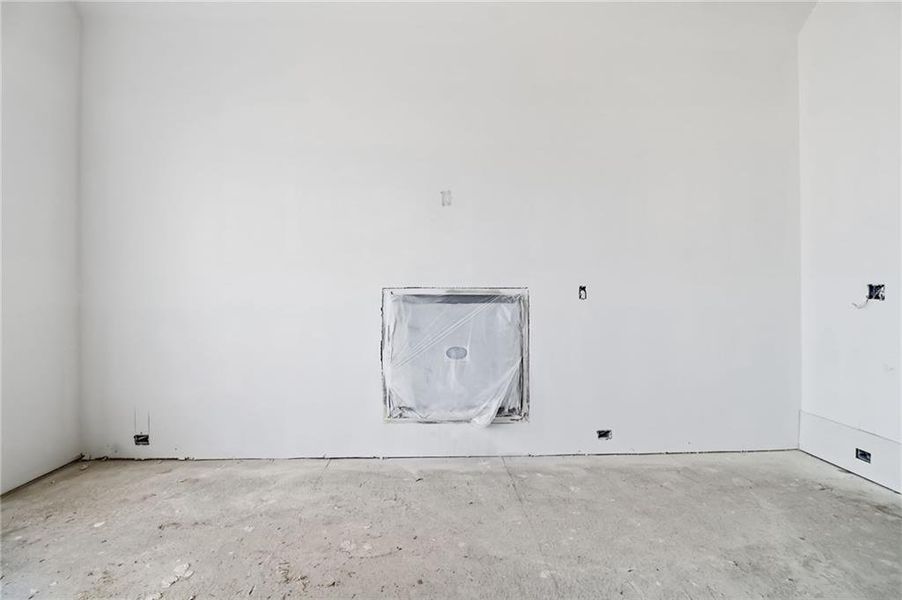 In-progress construction of a new home in , Alpharetta, GA (Image 22).