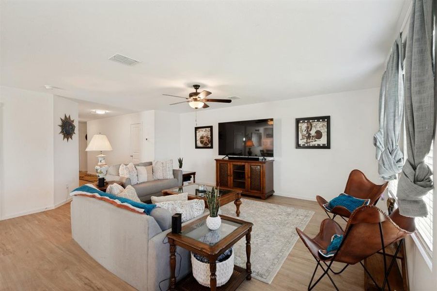 Furnished interior view inside a new home in Foree Ranch, Providence Village (Image 3).