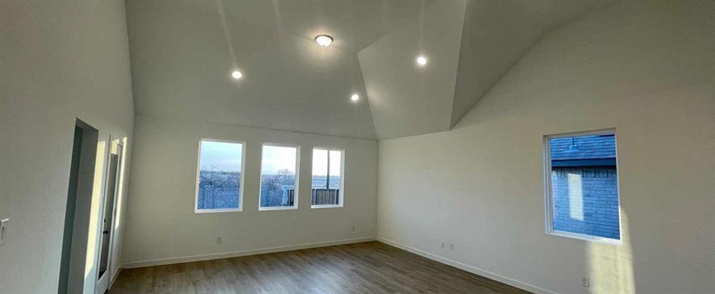 Open Living-Dining Room Construction Progress