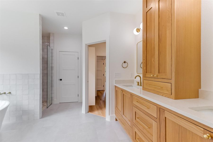 Furnished interior view inside a new home in , Cottonwood Shores (Image 10).