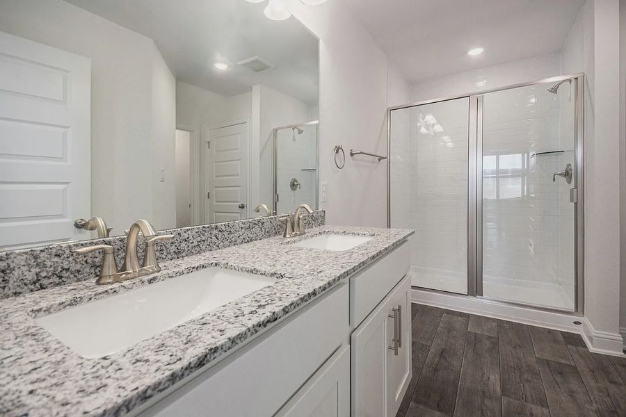 Furnished interior view inside a new home in Kiber Reserve, Angleton (Image 4). Furnished interior view inside a new home in Kiber Reserve, Angleton (Image 4).
