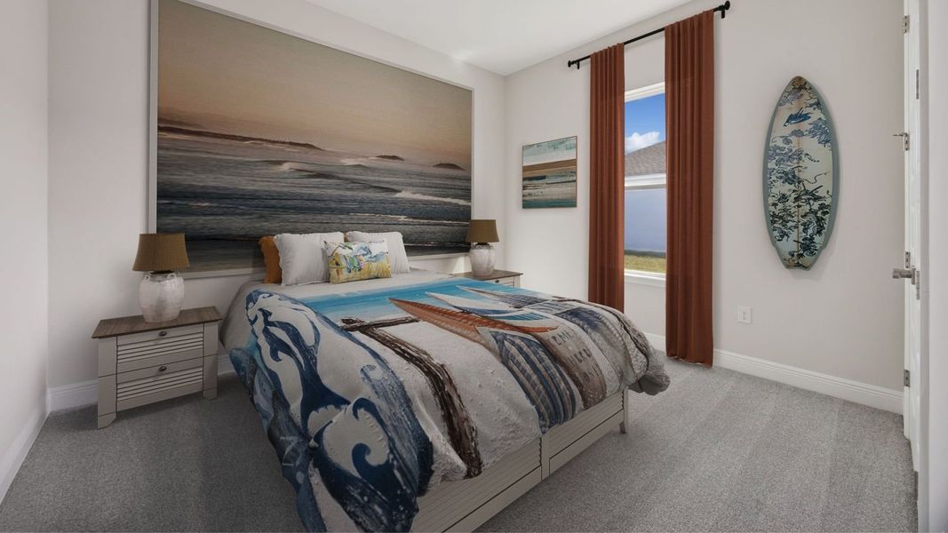 Furnished interior view inside a new home in Buena Lago, St. Cloud (Image 13).