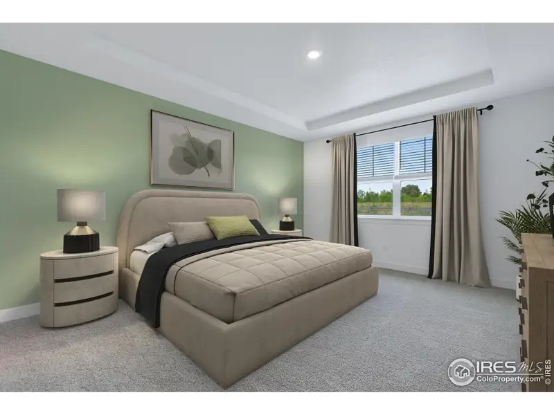 Furnished interior view inside a new home in Vantage, Berthoud (Image 11).