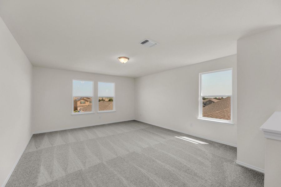 Spacious, unfurnished interior of a new home in Sonterra - Cool Water, Jarrell (Image 15). Spacious, unfurnished interior of a new home in Sonterra - Cool Water, Jarrell (Image 15).