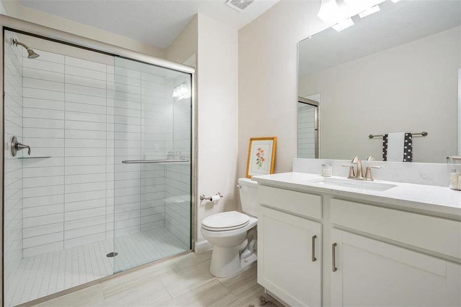 Furnished interior view inside a new home in , San Antonio (Image 15).