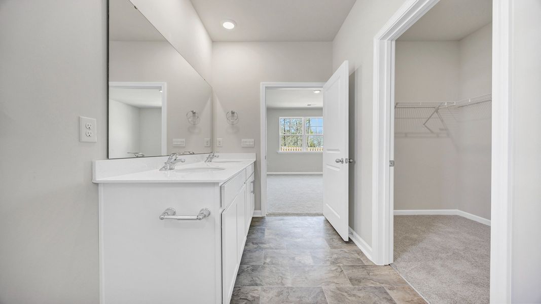 Furnished interior view inside a new home in Leatherstone, Blythewood (Image 11).