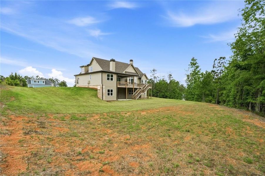 Exterior details and patio area of a home in , Newnan (Image 29).
