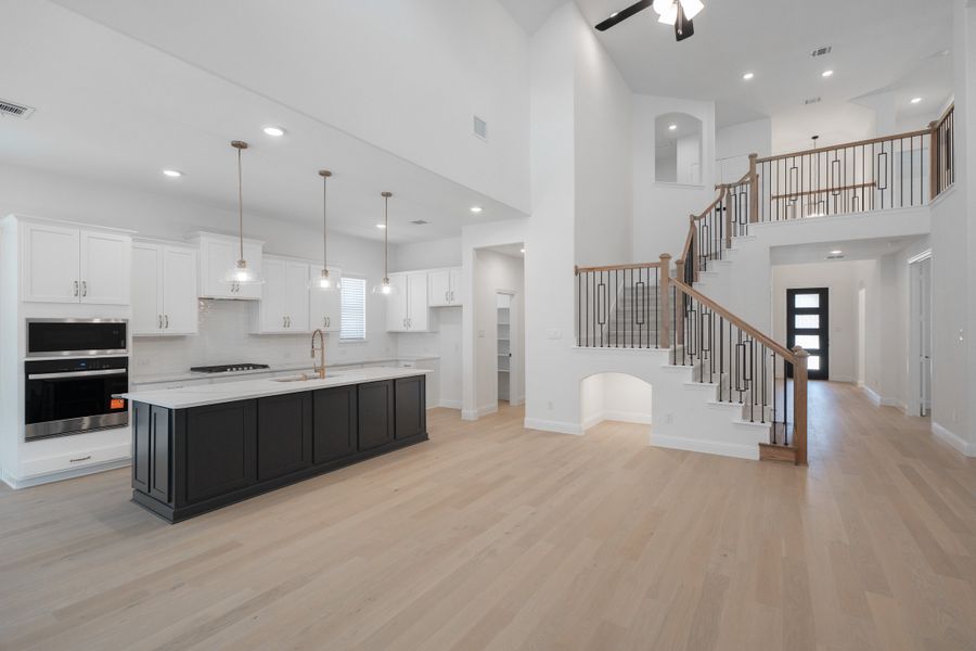 Furnished interior view inside a new home in Valencia on the Lake, Little Elm (Image 8).