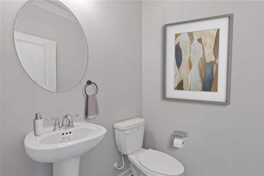 Furnished interior view inside a new home in High Shoals, Dallas (Image 10).