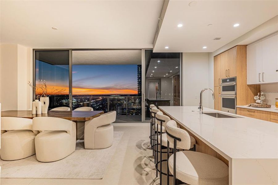 Furnished interior view inside a new home in , St. Petersburg (Image 40).