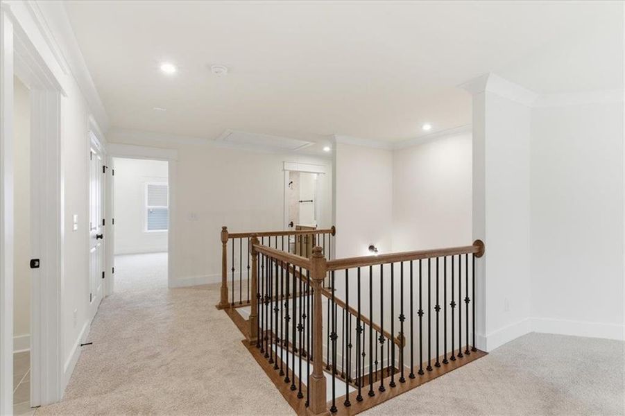 Spacious, unfurnished interior of a new home in Springside Reserve, Powder Springs (Image 24).