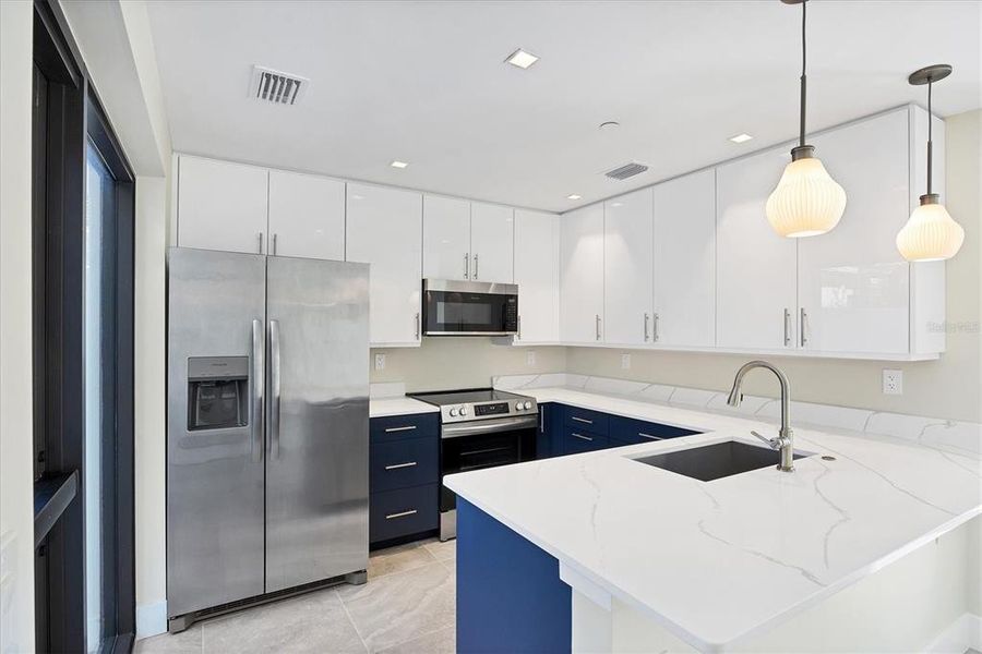 Furnished interior view inside a new home in , Sarasota (Image 13).
