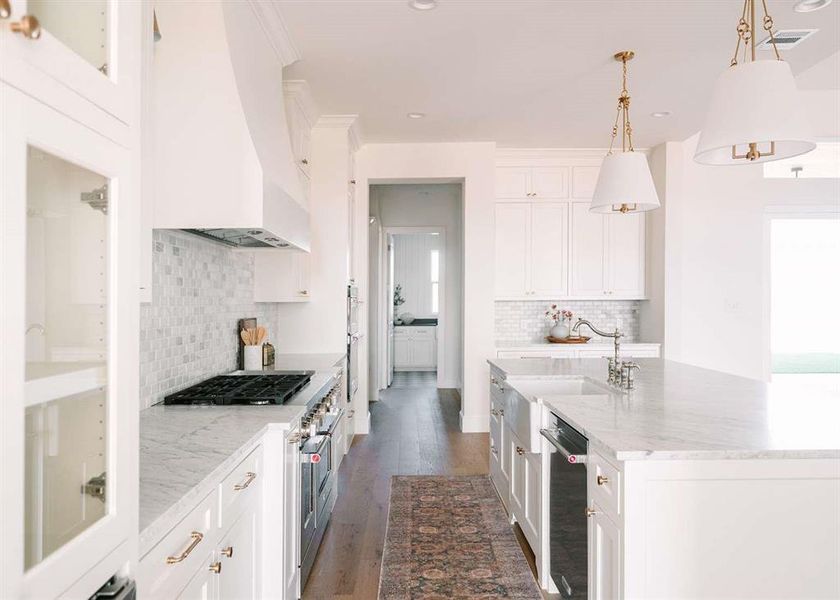 Furnished interior view inside a new home in , Aledo (Image 10).