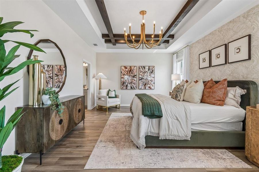 Furnished interior view inside a new home in Coasterra, Palmetto (Image 16).