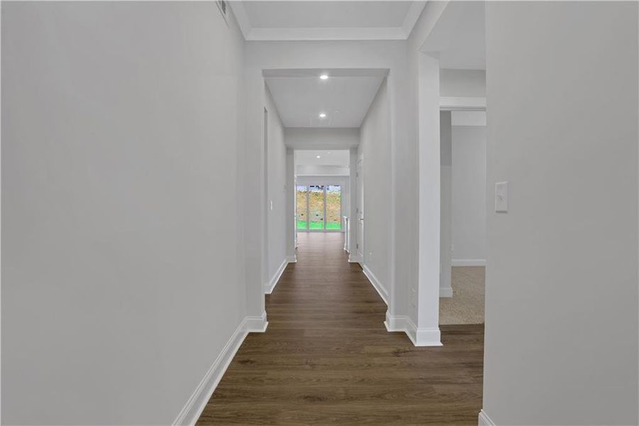 Spacious, unfurnished interior of a new home in Gatherings® at GreenHouse, Marietta (Image 17).