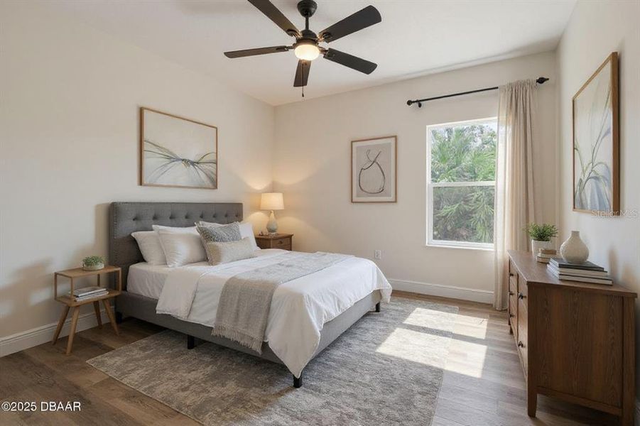 Furnished interior view inside a new home in , Deland (Image 8).