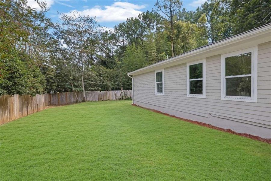 Exterior details and patio area of a home in , Smyrna (Image 16).