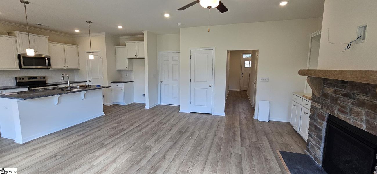 Furnished interior view inside a new home in Sedona, Greenville (Image 6). Furnished interior view inside a new home in Sedona, Greenville (Image 6).