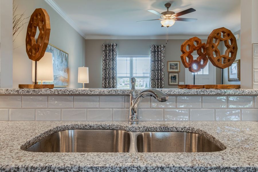 Furnished interior view inside a new home in Wheatfield, Shelbyville (Image 6).