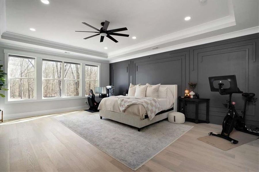 Furnished interior view inside a new home in , Hoschton (Image 19).