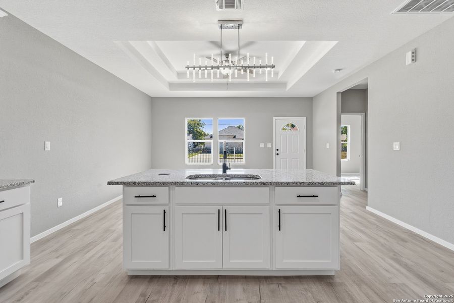 Furnished interior view inside a new home in , San Antonio (Image 12).
