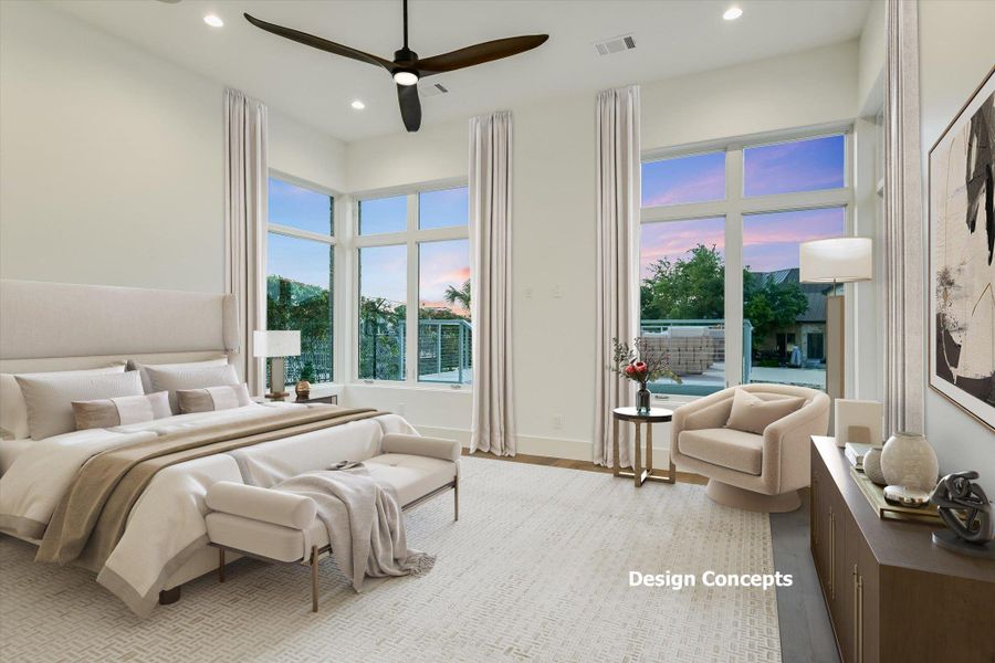 Furnished interior view inside a new home in , Horseshoe Bay (Image 14).
